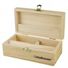Grindhouse Wood Storage Roll Box - Small / 3.5&quo...