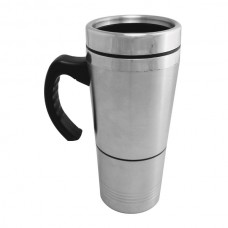 Travel Mug Security Container - Stainless Steel / 7.5"