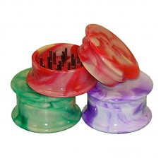 2" Acrylic Tie-Dye 2pc Grinder - Assorted Col...