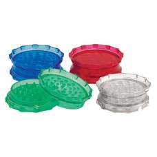3" Acrylic 2pc Grinder - Assorted Colors