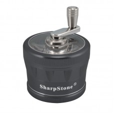 2.5" Sharpstone 2.0 4pc Crank Top Grinder - Black