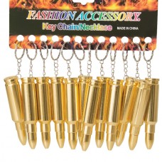 12PC DISPLAY - Bullet Keychain Pipe - 3.65"