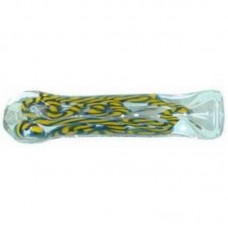3.5" Rope Swirl Glass Tobacco Taster
