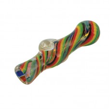 Borosilicate Glass Tobacco Taster - Rainbow / 3.25...