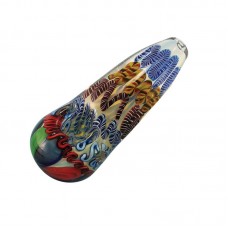 4.25" Heavy Inside Out Glass Pipe