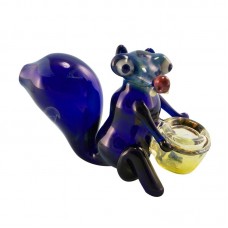 4" Squirrel Glass Pipe
