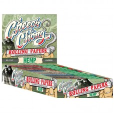 25pc Display - Cheech & Chong Hemp 1 1/4" Rolling Papers