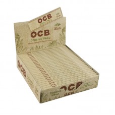 24pc Display -OCB Organic Hemp Rolling Papers - Sl...