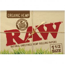 25pk Display - Raw Organic Hemp Rolling Papers - 1...