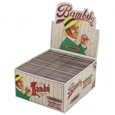 Bambu Natural Rolling Papers - King Size - 50pc Di...