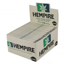 Hempire Hemp Rolling Papers - Kingsize - 50pc Display