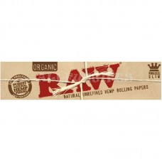 50pc Raw Organic Hemp Kingsize Slim Rolling Papers...