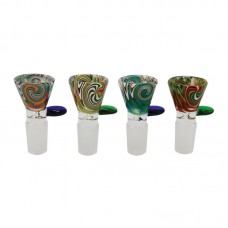 Worked Herb Slide - Assorted Colors - 19mm Male