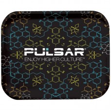 Pulsar Metal Rolling Tray - THC Molecule - 7"...